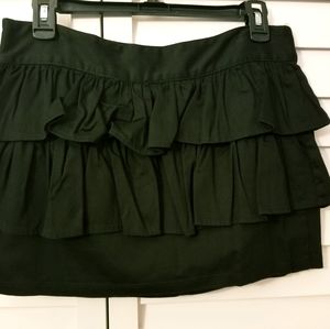 💖 3/$20 Sweet Love two tiered ruffled short skirt